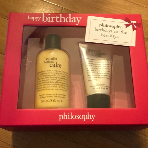 Philosophy Other - Brand new philosophy birthday set